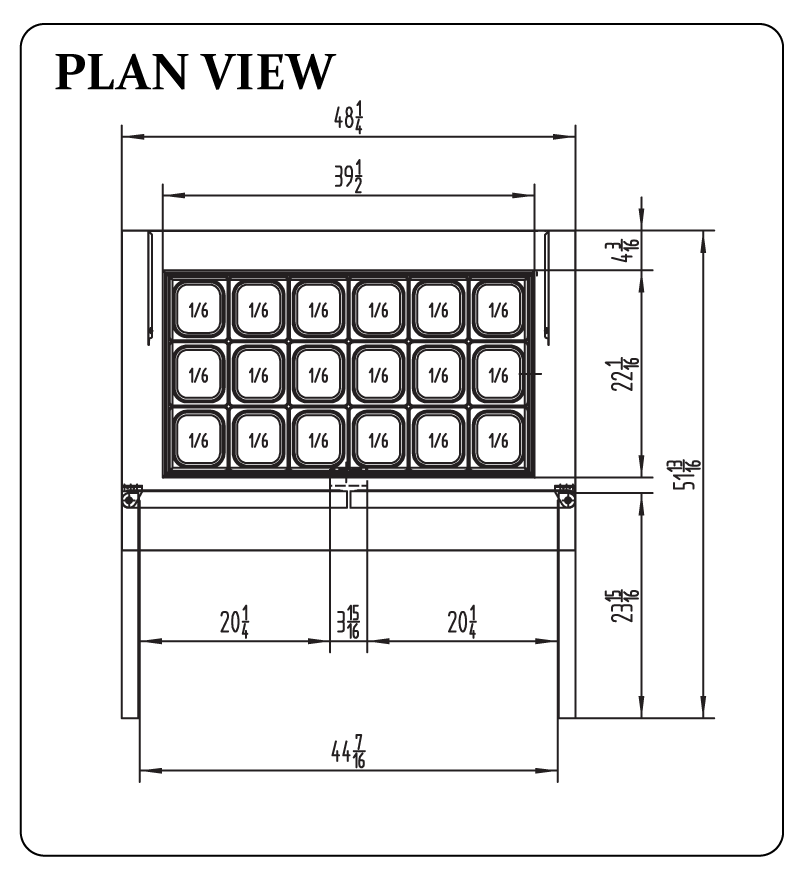 Atosa MPF8202GR 67-inch Pizza Prep Table