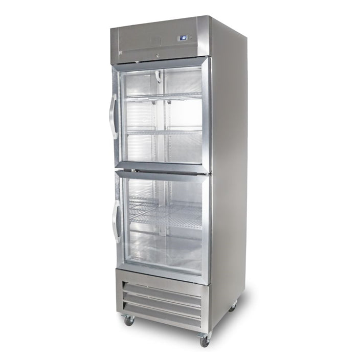 Kelvinator KCHRI27R2HGDR 2 Half Glass Door Refrigerator 23 cu. ft.