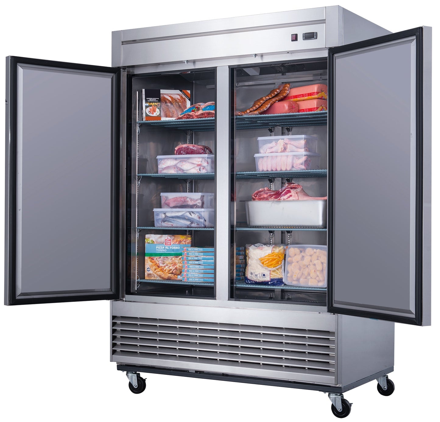 Dukers D55F 40.7 cu. ft. 2-Door Commercial Freezer