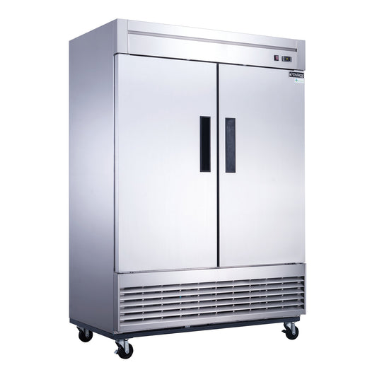 Dukers D55R 40.7 cu. ft. 2-Door Commercial Refrigerator