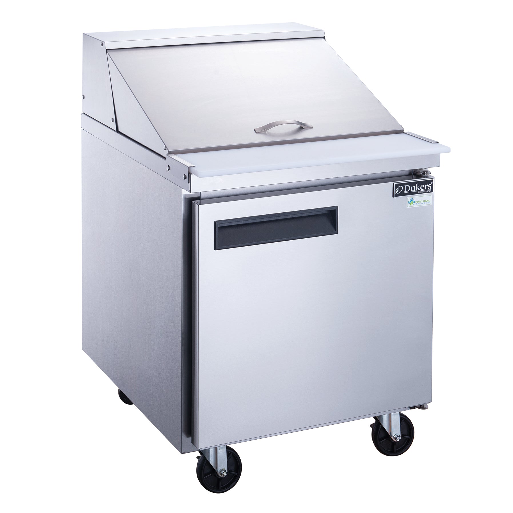 Dukers DSP29-12M-S1 6.5 cu. ft. Single Door Mega Top Sandwich Prep Table